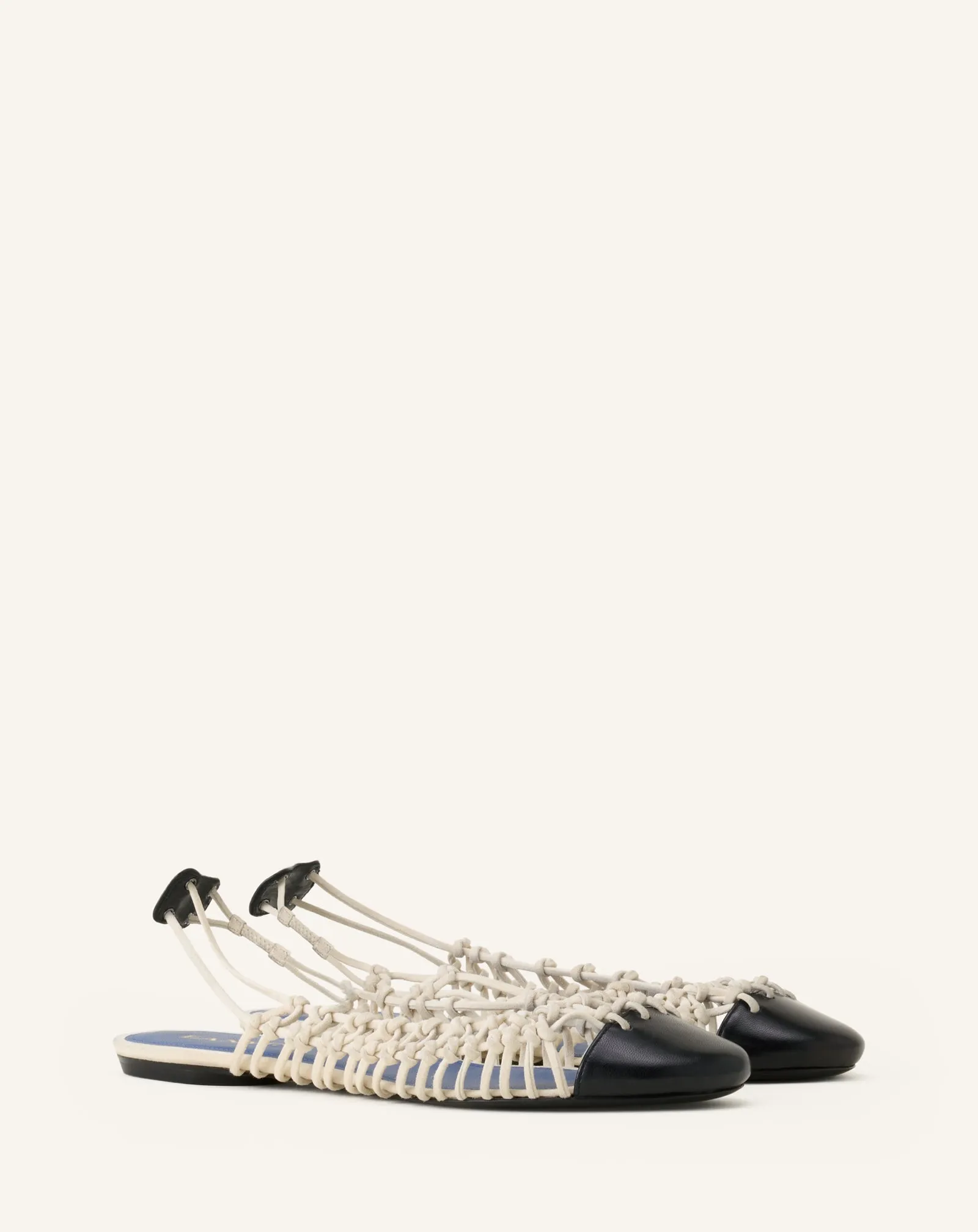 KNITLINE SLINGBACK BALLERINA IN LEATHER sold by Lanvin product image thumbnail 2