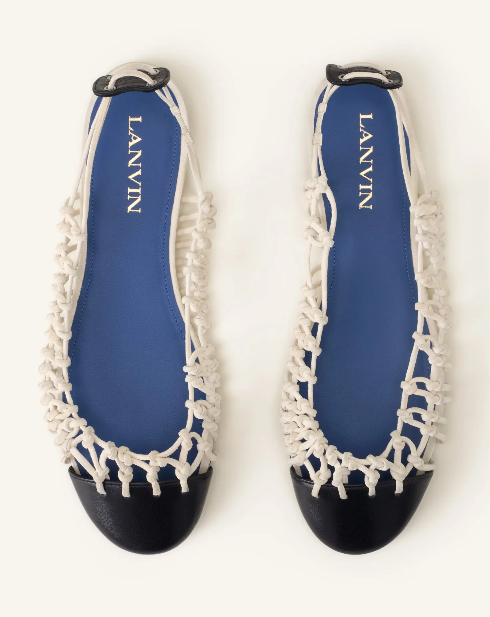KNITLINE SLINGBACK BALLERINA IN LEATHER sold by Lanvin product image thumbnail 4