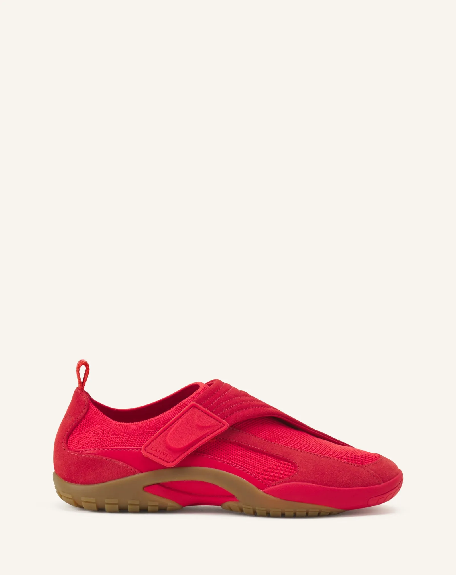 LNV1 KNIT AND SUEDE SNEAKERS sold by Lanvin