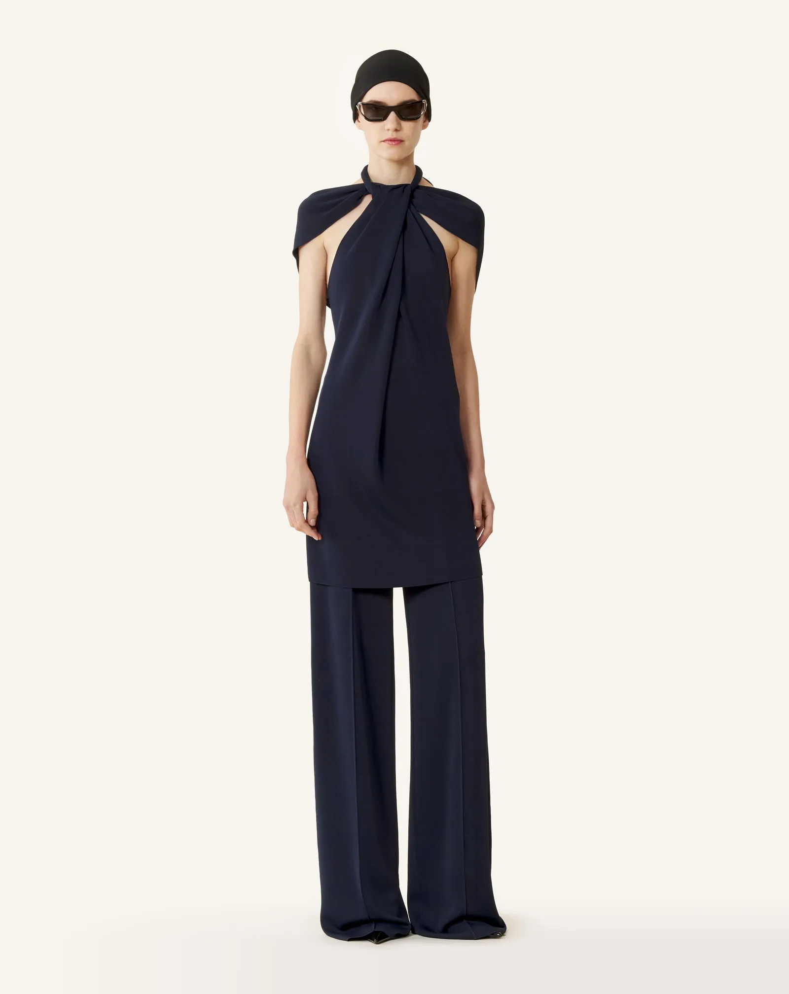TIE-NECK TOP IN VISCOSE sold by Lanvin product image thumbnail 3