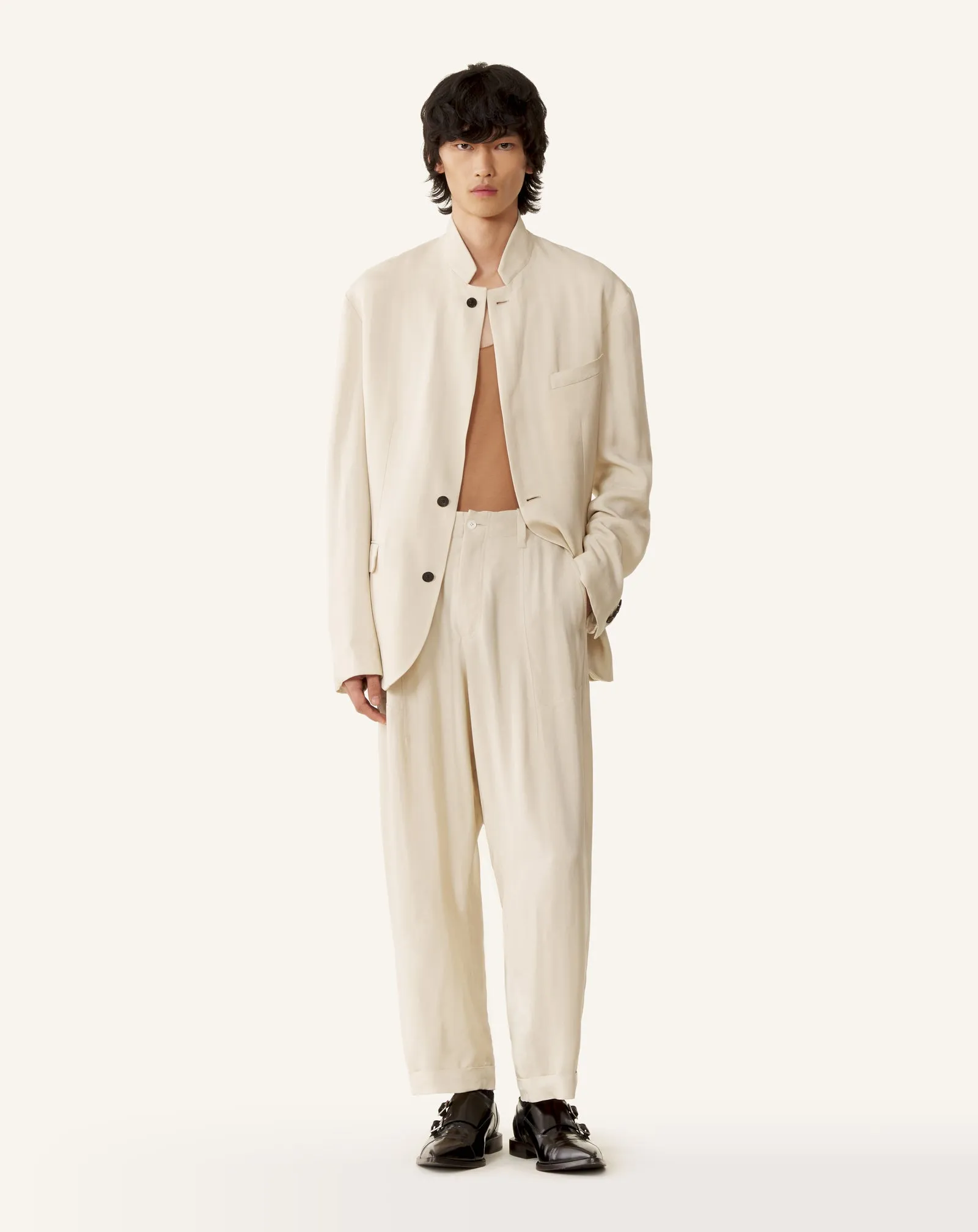 LOOSE-FIT PANTS IN VISCOSE sold by Lanvin product image thumbnail 2