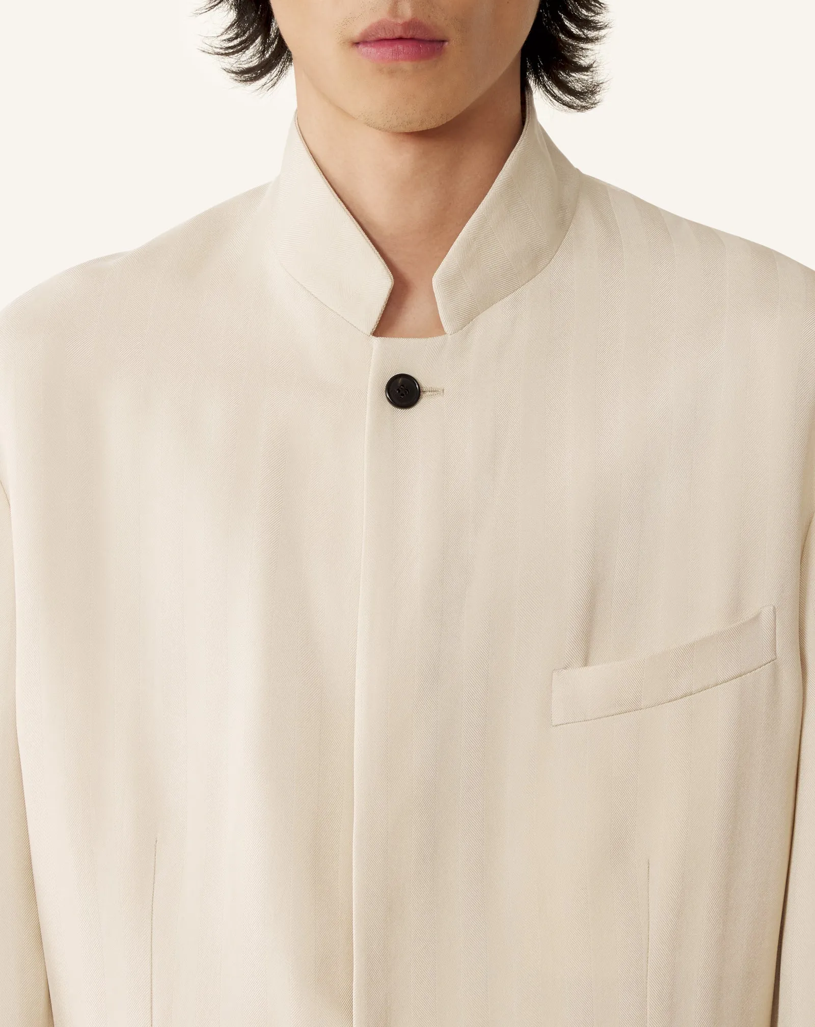 VISCOSE JACKET WITH STAND-UP COLLAR sold by Lanvin product image thumbnail 5