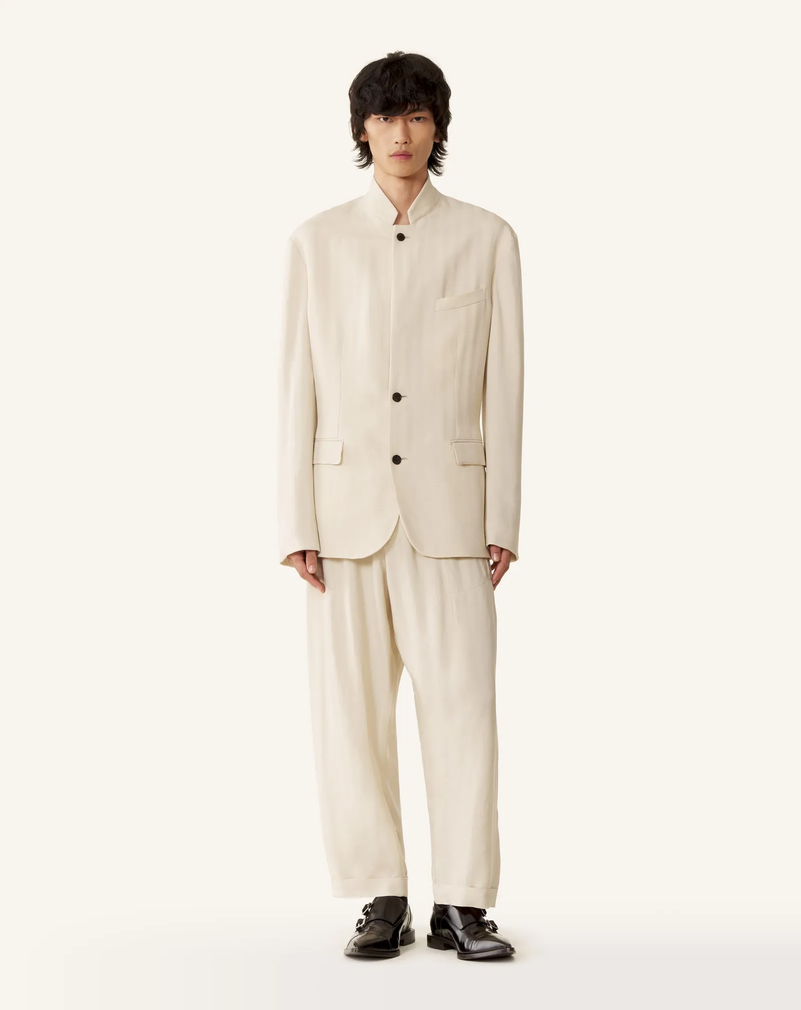 VISCOSE JACKET WITH STAND-UP COLLAR sold by Lanvin product image thumbnail 2