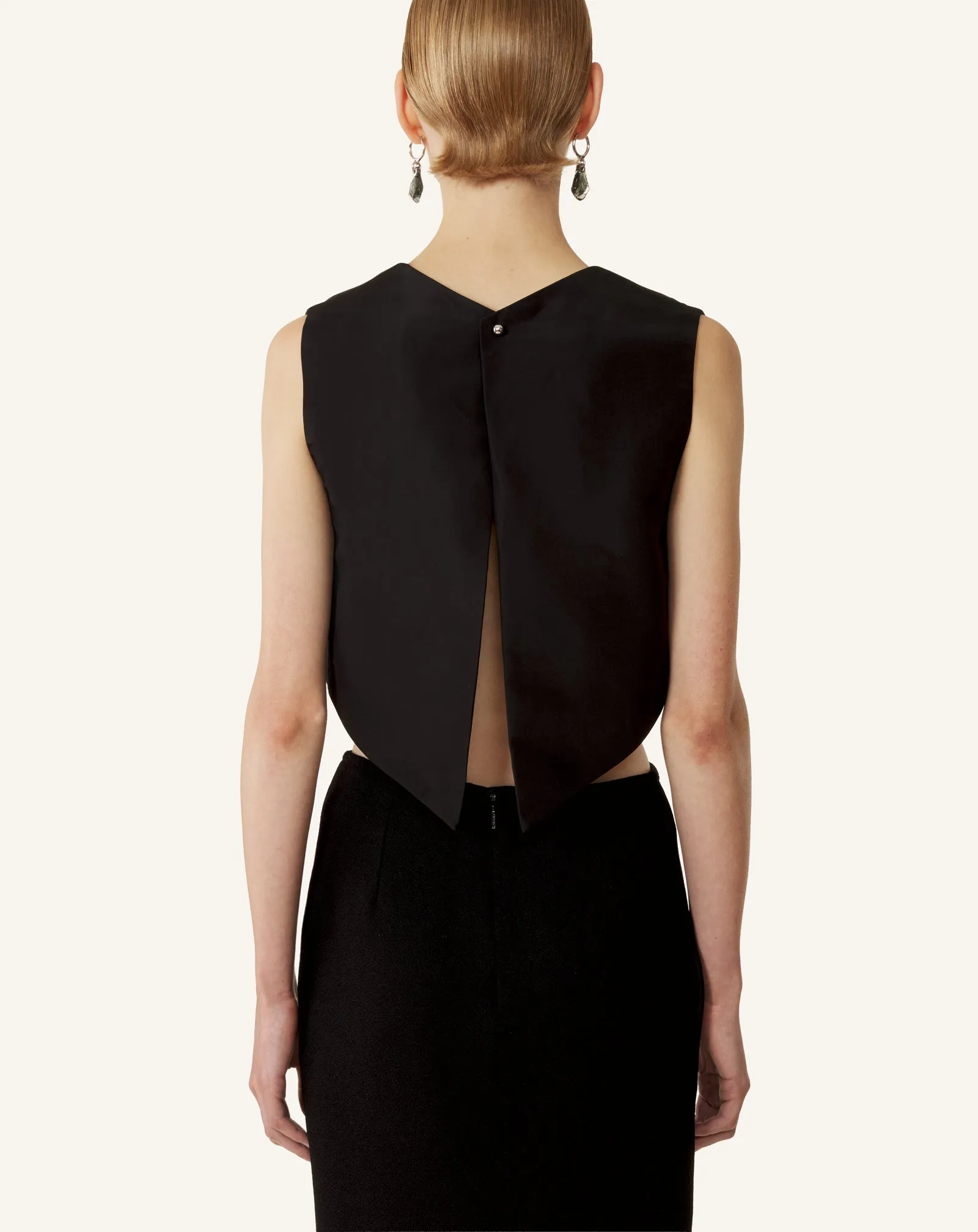 SILK FAILLE CROPPED TOP sold by Lanvin product image thumbnail 4