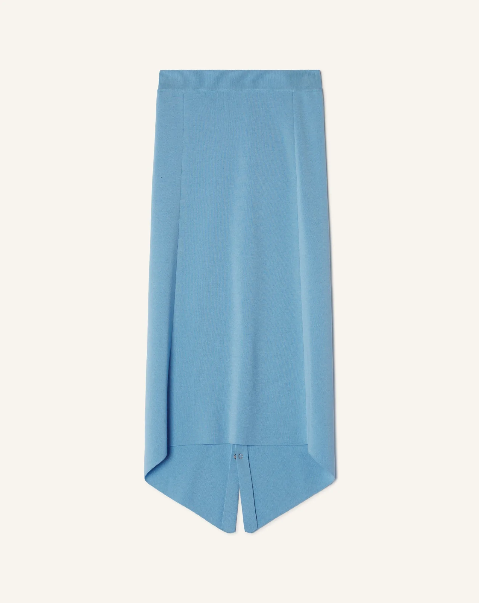 BUTTONED LONG SKIRT IN MERINO WOOL sold by Lanvin
