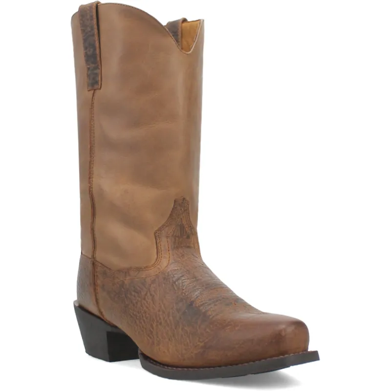 Laredo Mens Gilly Taupe Leather Western Work Boots sold by Laredo