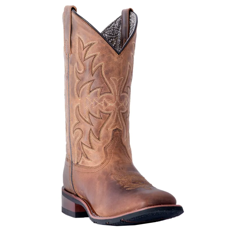 Laredo Womens Anita Cowboy Boots Leather Tan sold by Laredo