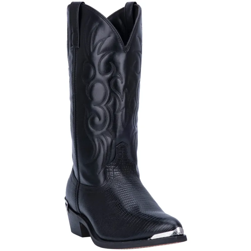 Laredo Mens Atlanta Cowboy Boots Leather Black sold by Laredo