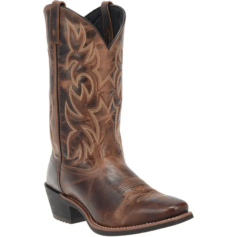 Laredo Mens Breakout Cowboy Boots Leather Rust sold by Laredo
