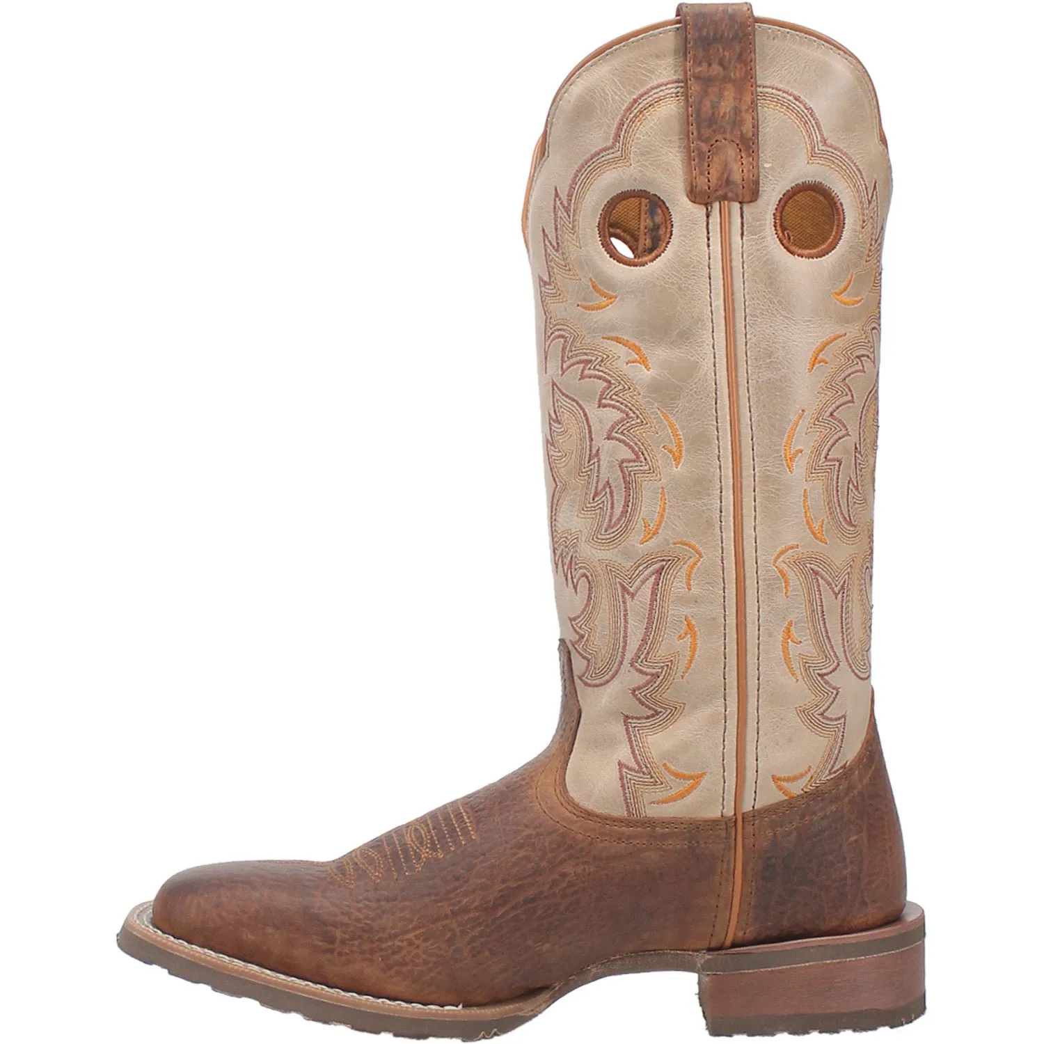 Laredo Mens Peete Rust Leather Western Work Boots sold by Laredo product image thumbnail 4