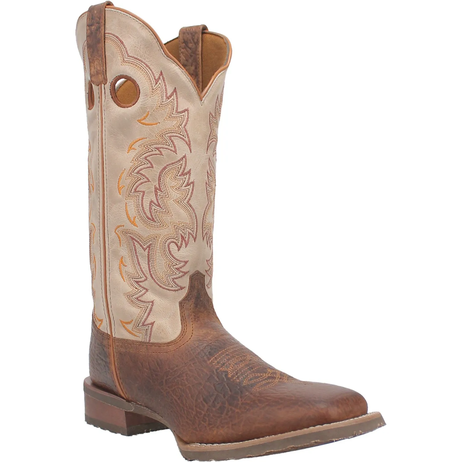 Laredo Mens Peete Rust Leather Western Work Boots sold by Laredo