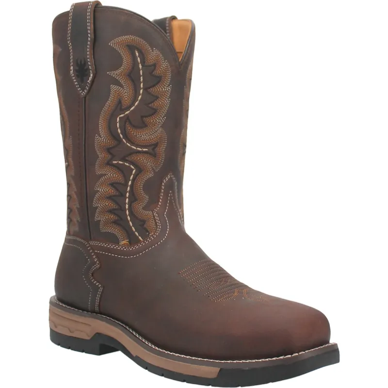 Laredo Mens Stringfellow Steel Toe Brown Leather Work Boots sold by Laredo