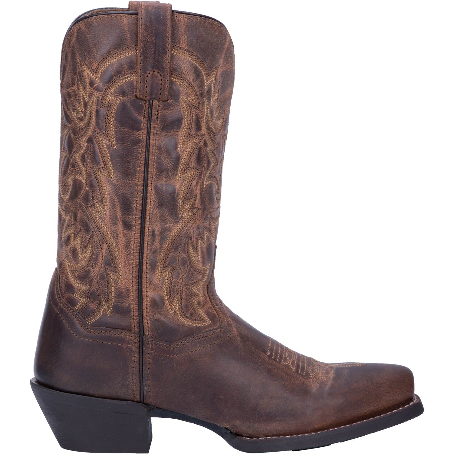 Laredo Mens Bryce Cowboy Boots Leather Tan sold by Laredo product image thumbnail 2