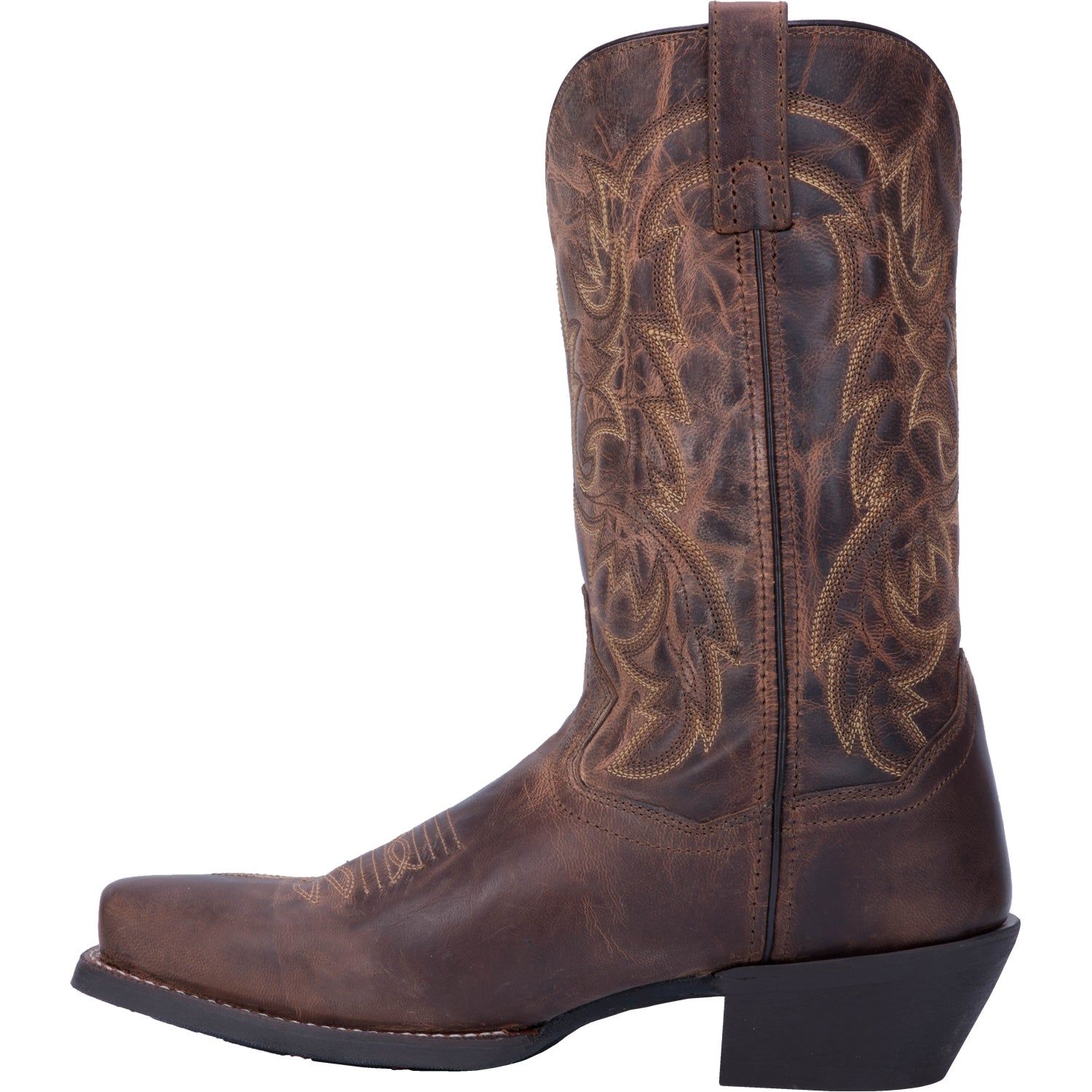 Laredo Mens Bryce Cowboy Boots Leather Tan sold by Laredo product image thumbnail 3