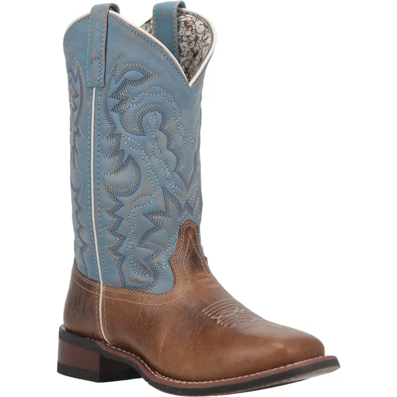 Laredo Womens Darla Cowboy Boots Leather Honey sold by Laredo