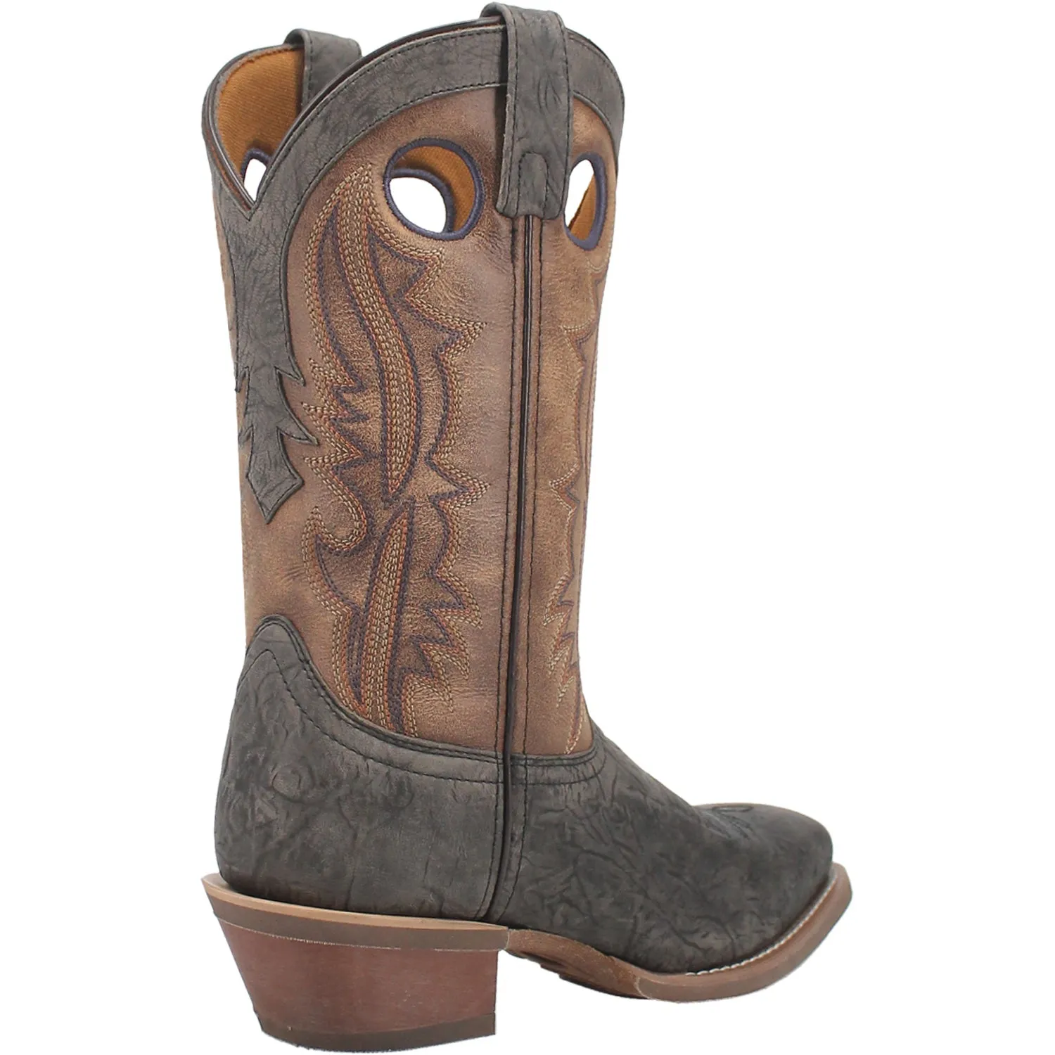 Laredo Mens Walker Grey Leather Western Work Boots sold by Laredo product image thumbnail 2