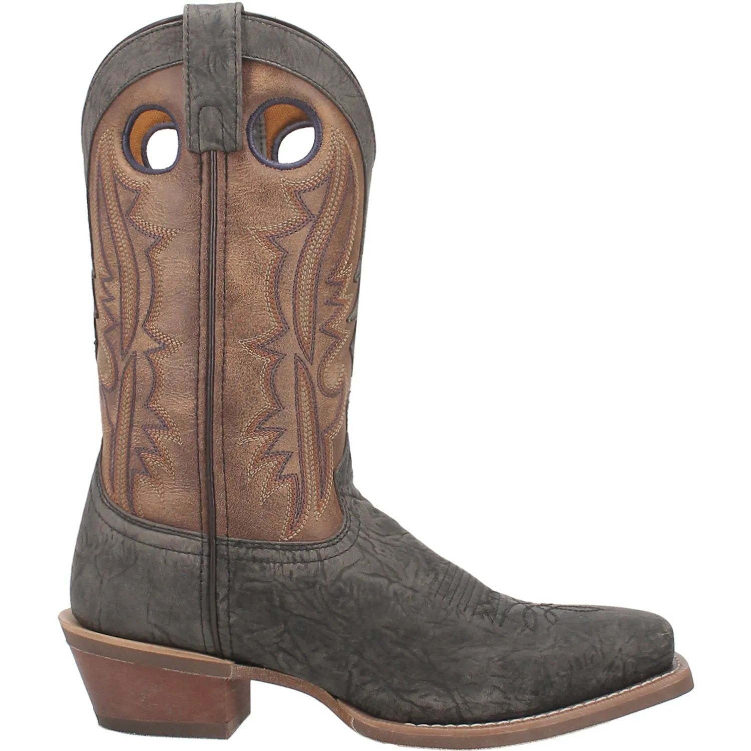 Laredo Mens Walker Grey Leather Western Work Boots sold by Laredo product image thumbnail 3