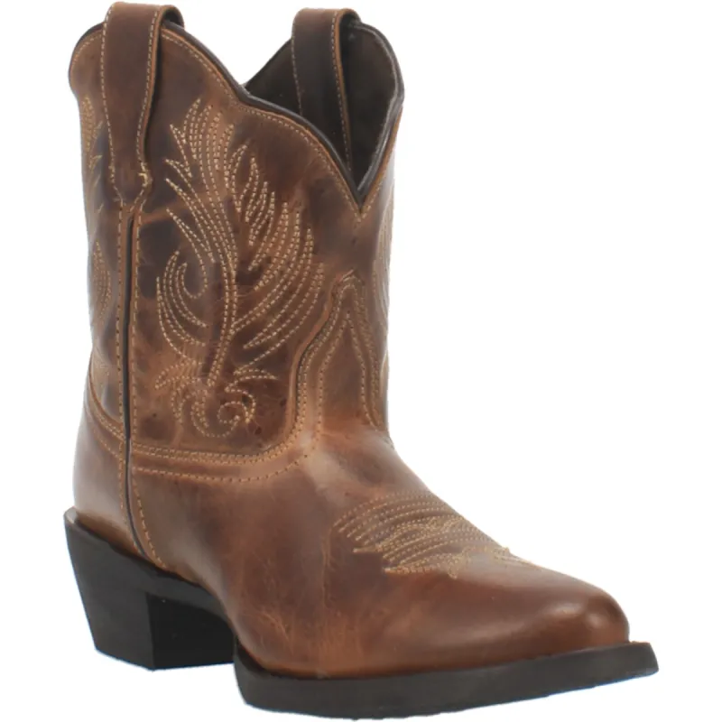 Laredo Womens Tori Cowboy Boots Leather Tan sold by Laredo