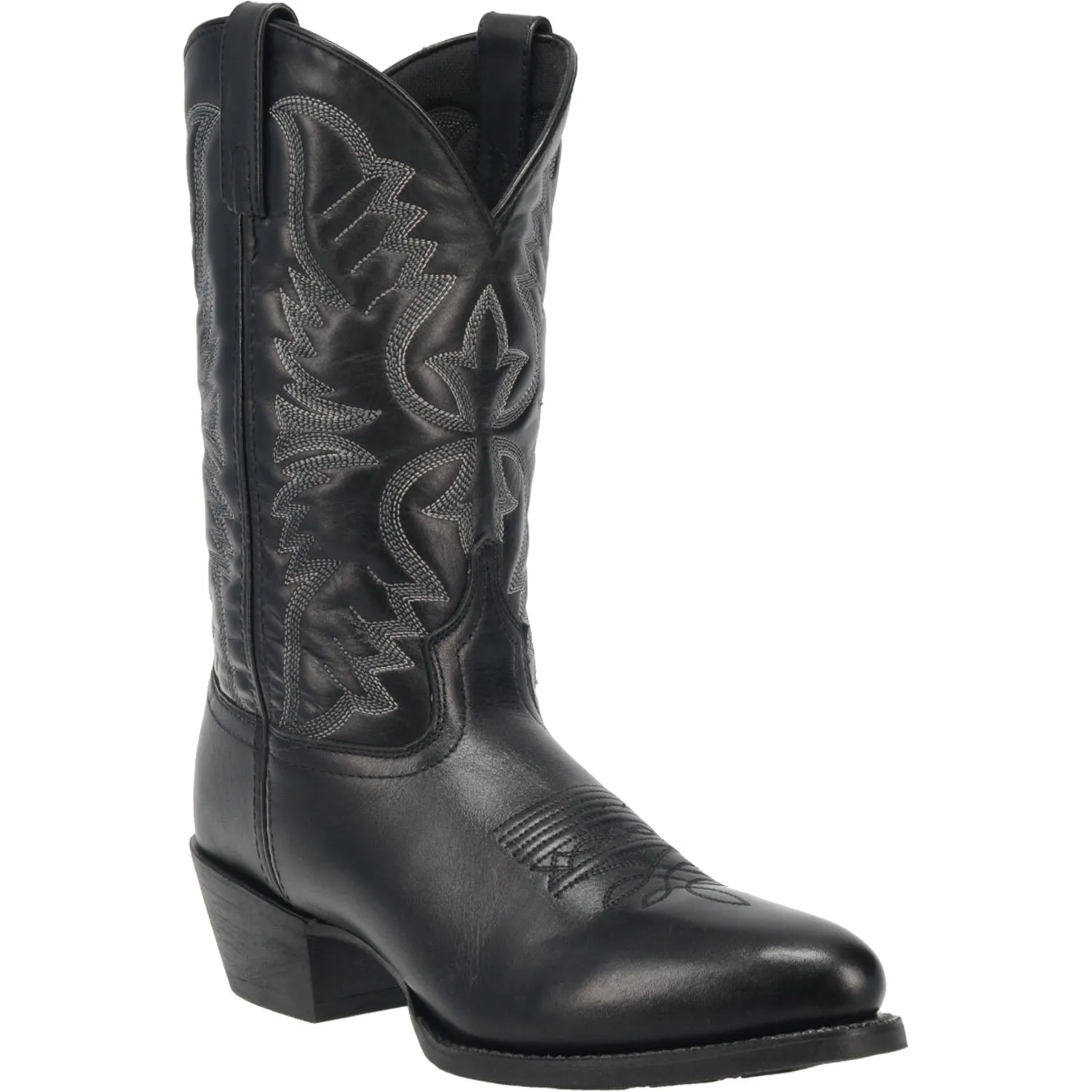 Laredo Mens Birchwood Cowboy Boots Leather Black sold by Laredo