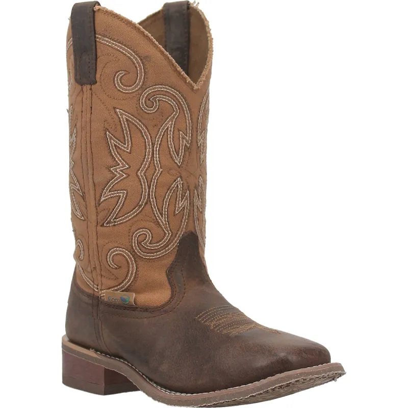 Laredo Womens Caney Cowboy Boots Leather Tan sold by Laredo