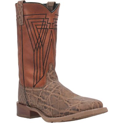 Laredo Mens Tusk Cowboy Boots Leather Beige sold by Laredo