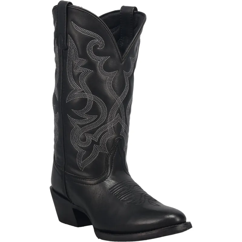 Laredo Womens Maddie Cowboy Boots Leather Black sold by Laredo