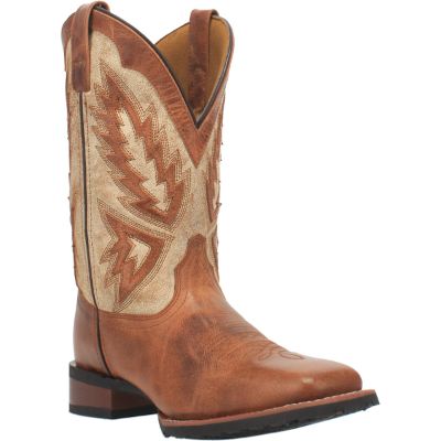 Laredo Mens Koufax Cowboy Boots Leather Tan sold by Laredo