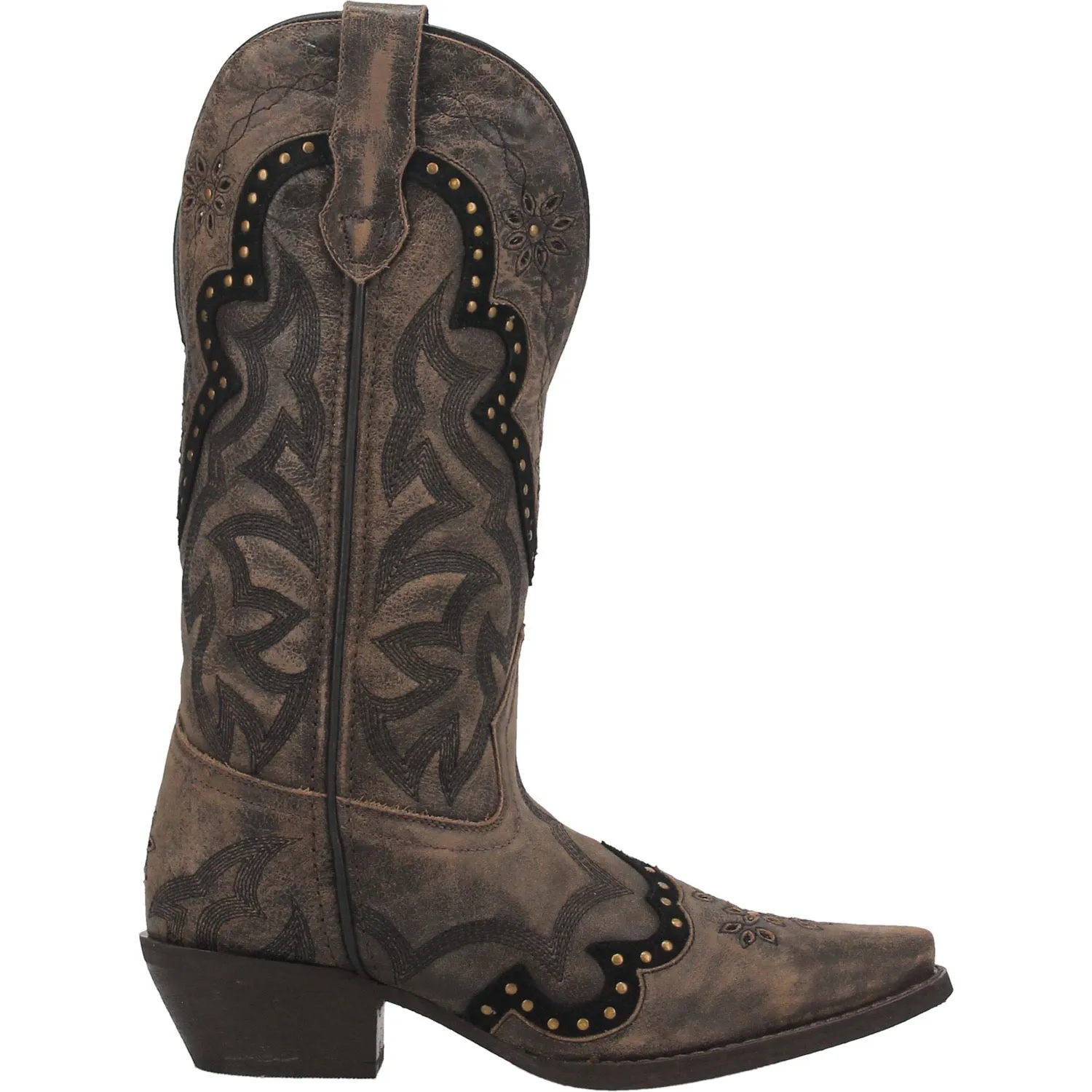 Laredo Womens Skyla Cowboy Boots Leather Brown sold by Laredo product image thumbnail 3
