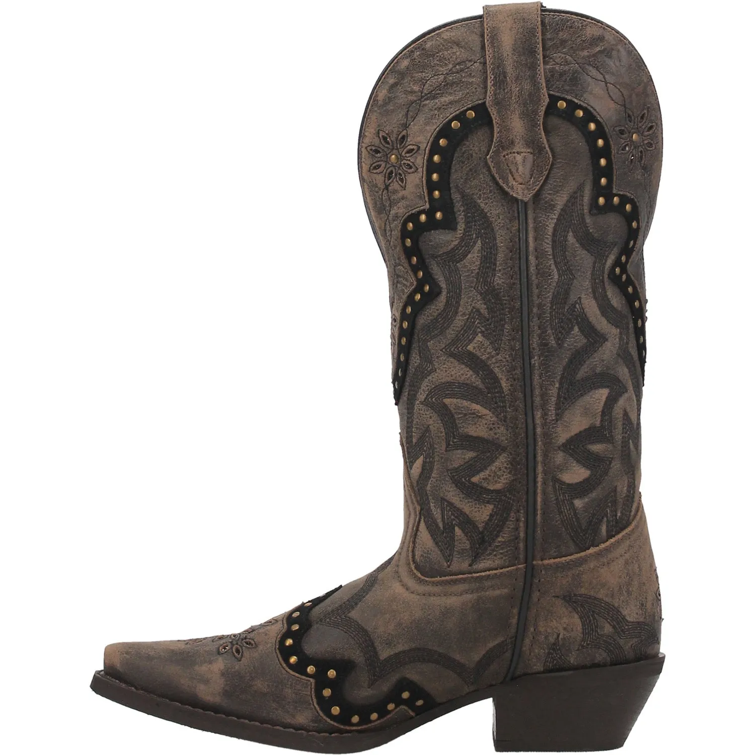 Laredo Womens Skyla Cowboy Boots Leather Brown sold by Laredo product image thumbnail 4