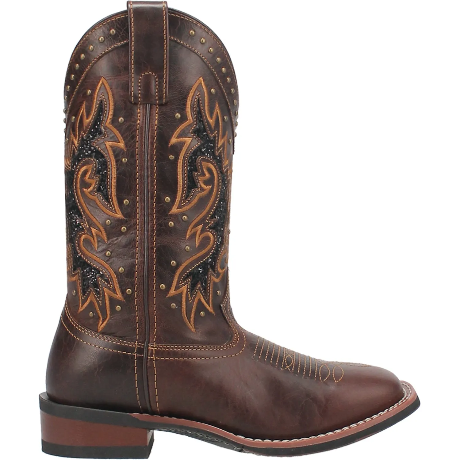 Laredo Womens Lockhart Tan Leather Cowboy Boots sold by Laredo product image thumbnail 3