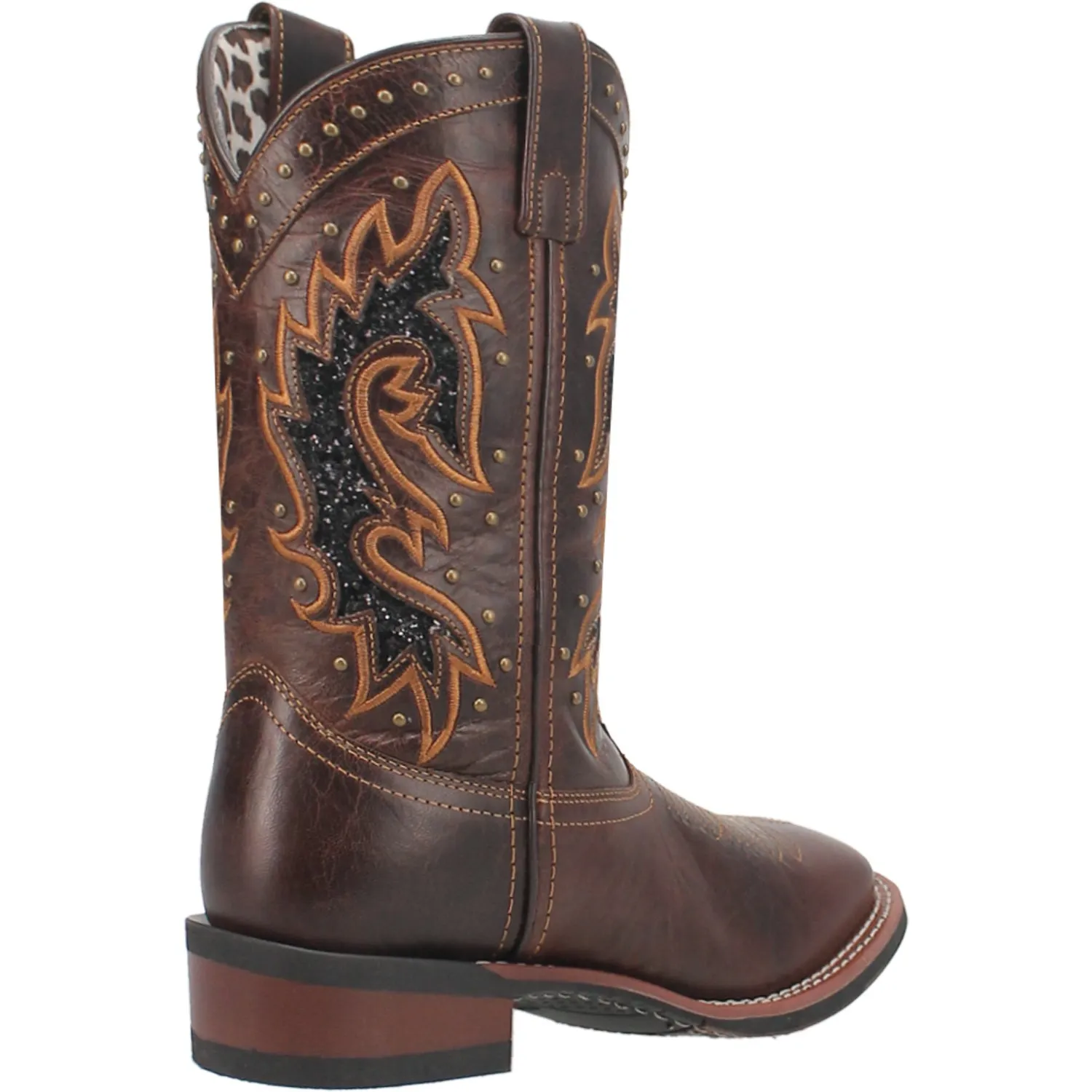 Laredo Womens Lockhart Tan Leather Cowboy Boots sold by Laredo product image thumbnail 2