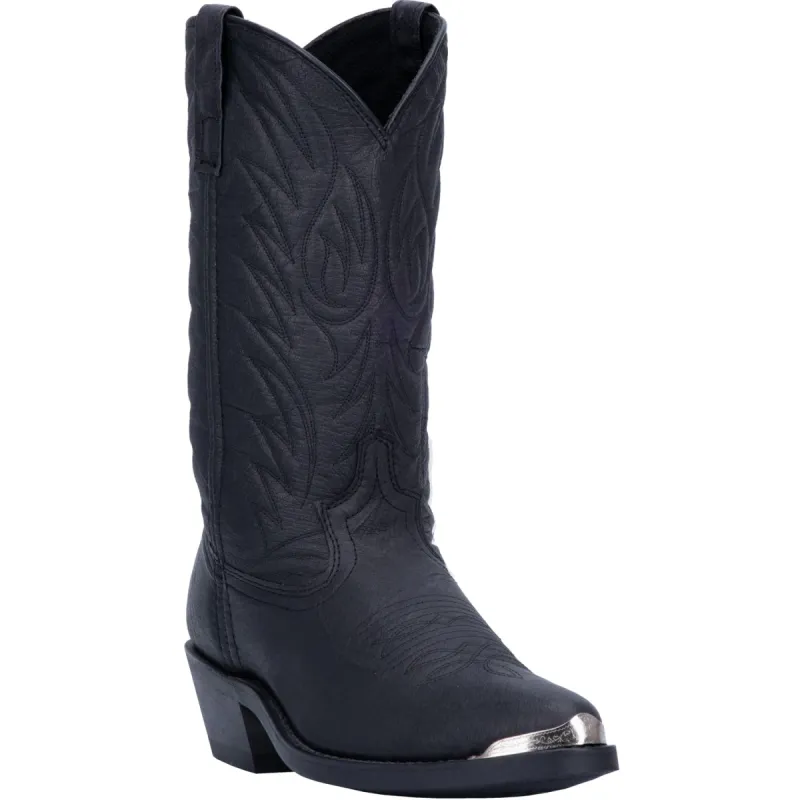 Laredo Mens East Bound Cowboy Boots Leather Black sold by Laredo