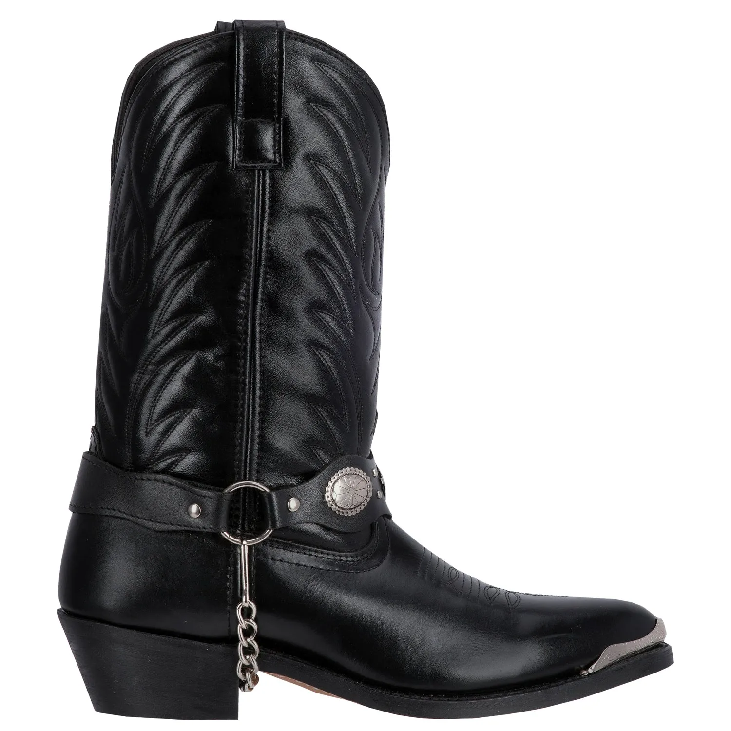 Laredo Mens Tallahassee Cowboy Boots Leather Black sold by Laredo product image thumbnail 2