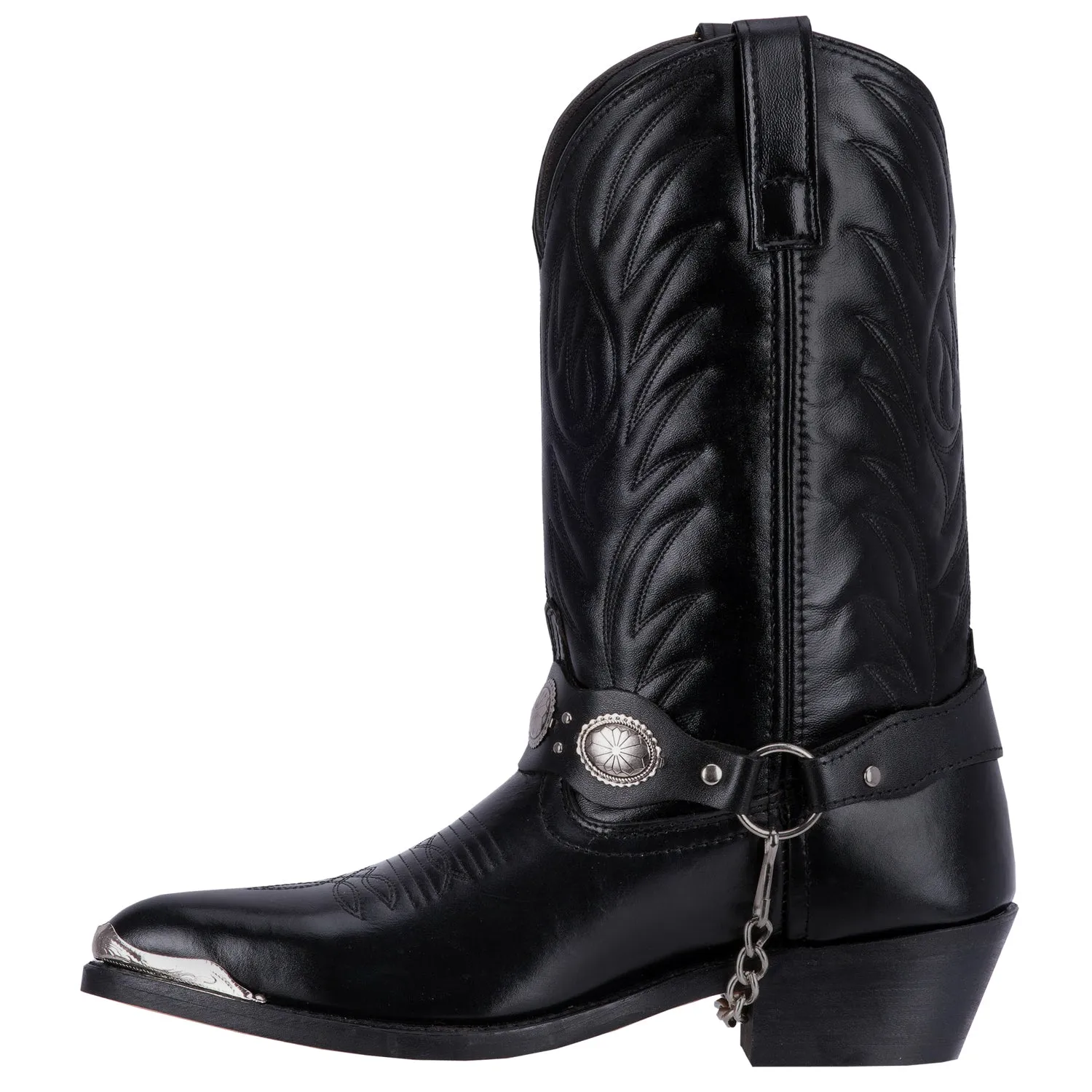 Laredo Mens Tallahassee Cowboy Boots Leather Black sold by Laredo product image thumbnail 3