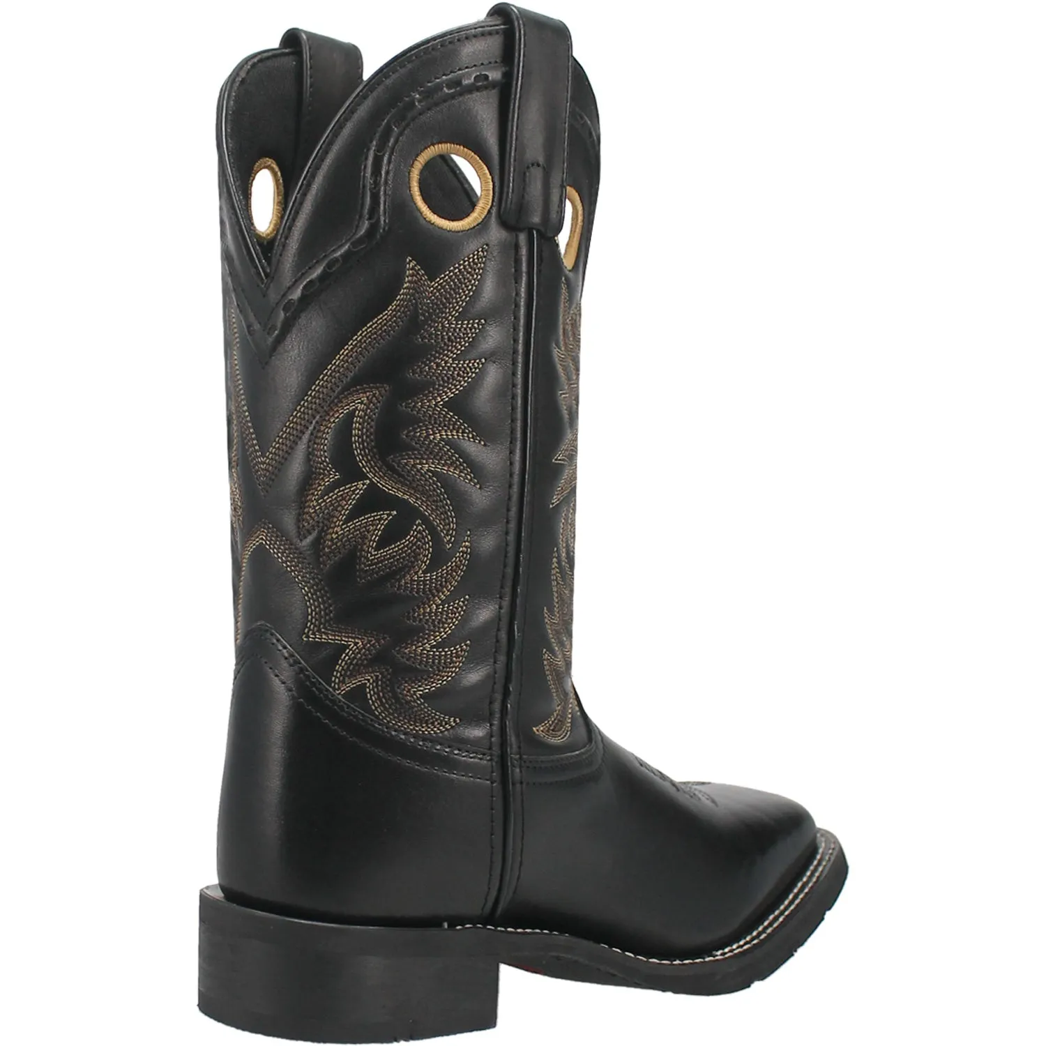 Laredo Mens Kane Black Leather Western Work Boots sold by Laredo product image thumbnail 2