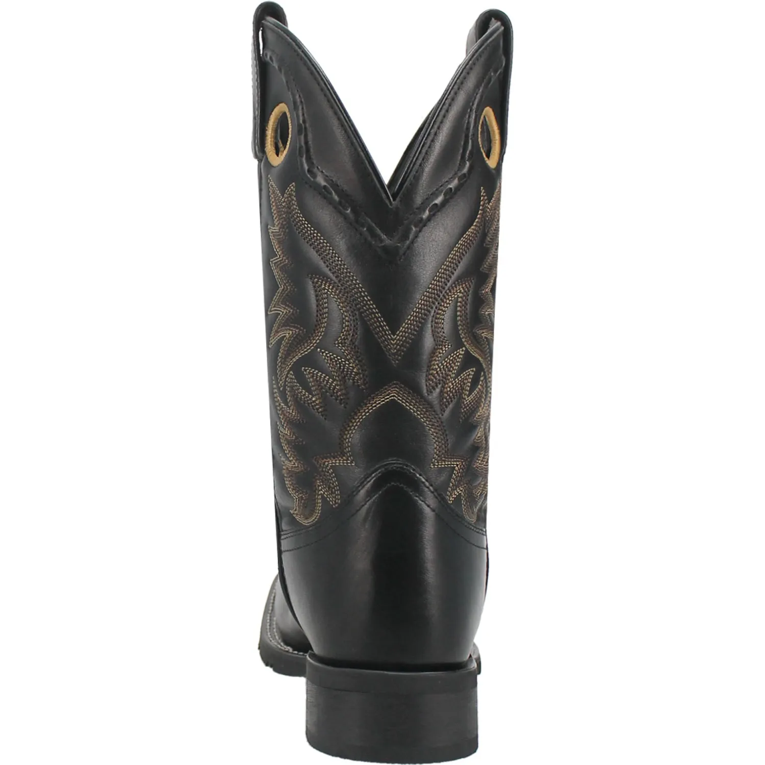 Laredo Mens Kane Black Leather Western Work Boots sold by Laredo product image thumbnail 5