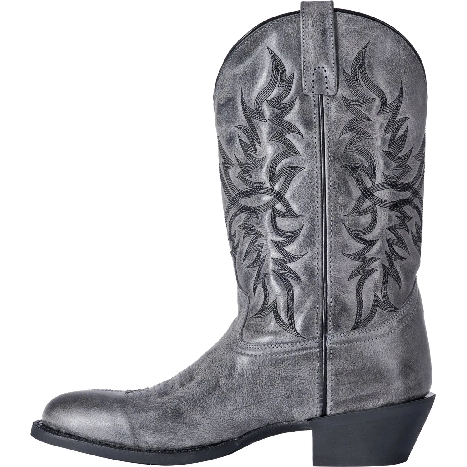 Laredo Mens Grey Harding 12in Cowboy Boots Leather sold by Laredo product image thumbnail 3
