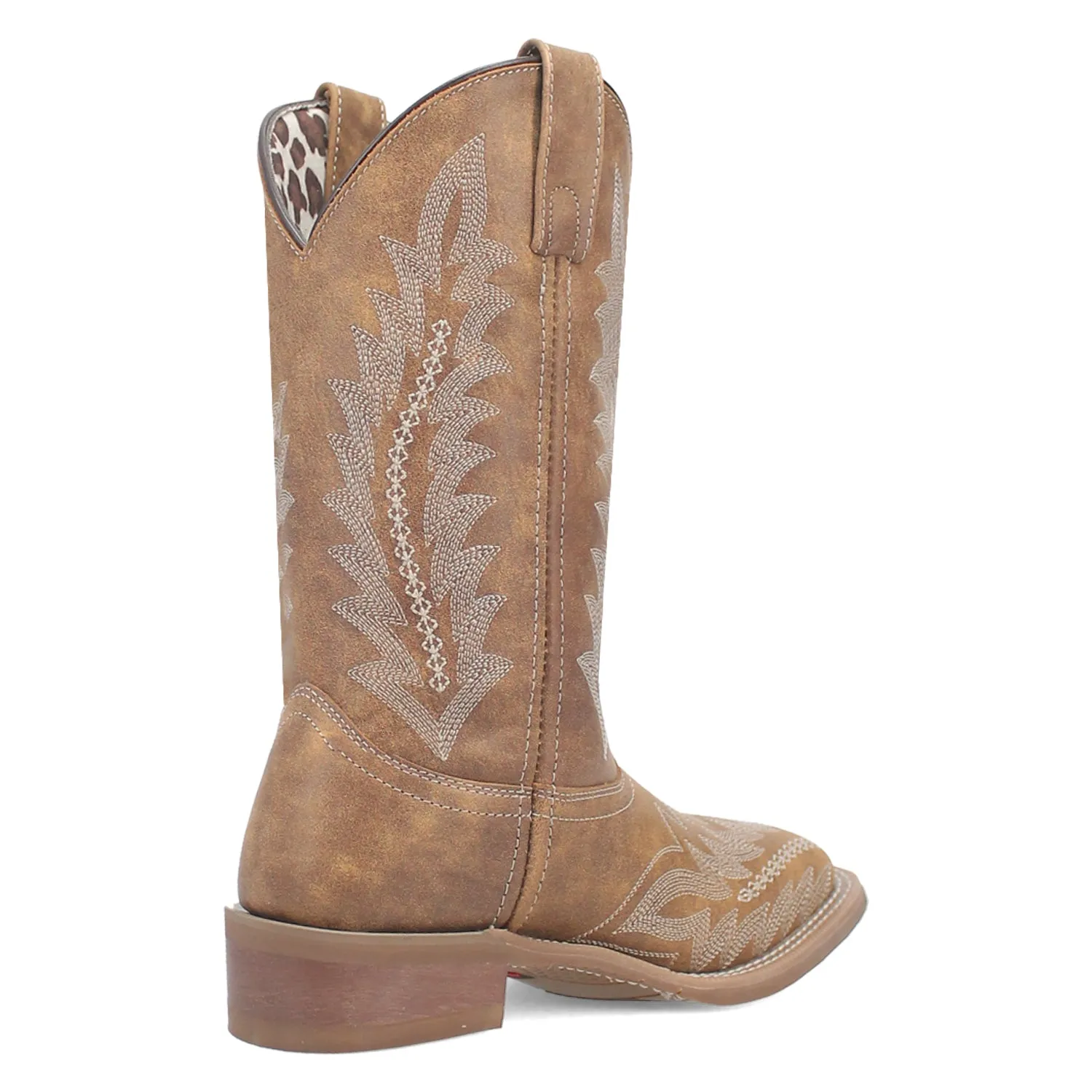 Laredo Womens Cheyenne Tan Leather Cowboy Boots sold by Laredo product image thumbnail 2