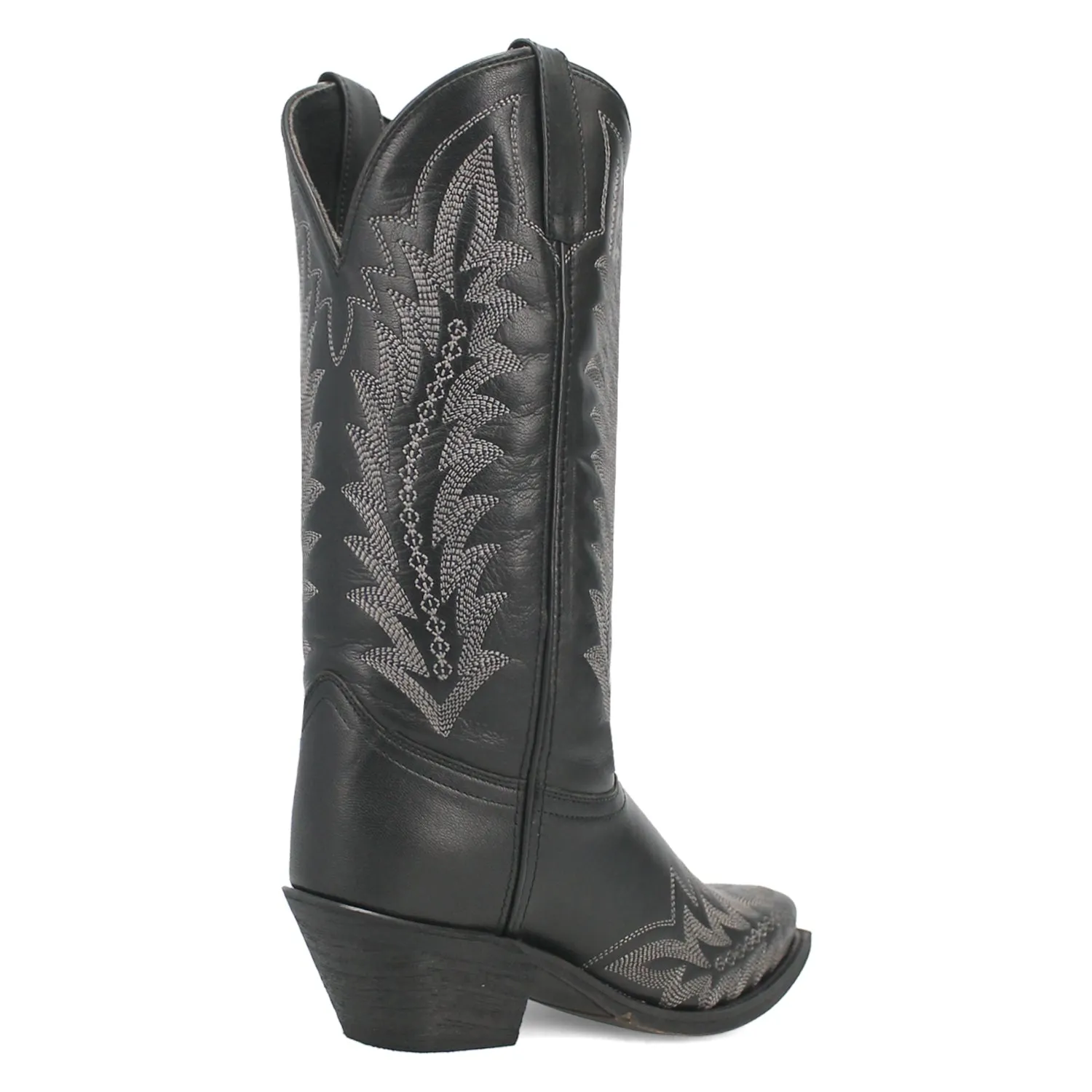 Laredo Womens Emmylee Black Leather Cowboy Boots sold by Laredo product image thumbnail 2