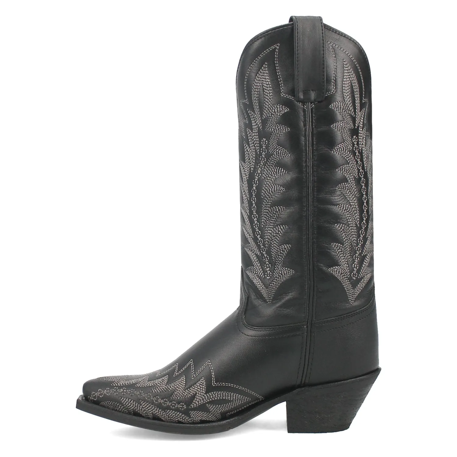 Laredo Womens Emmylee Black Leather Cowboy Boots sold by Laredo product image thumbnail 4