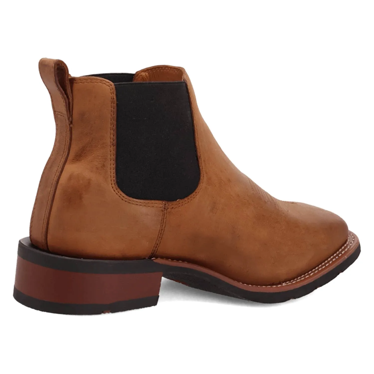 Laredo Mens Devin Tan Leather Chelsea Boots sold by Laredo product image thumbnail 2