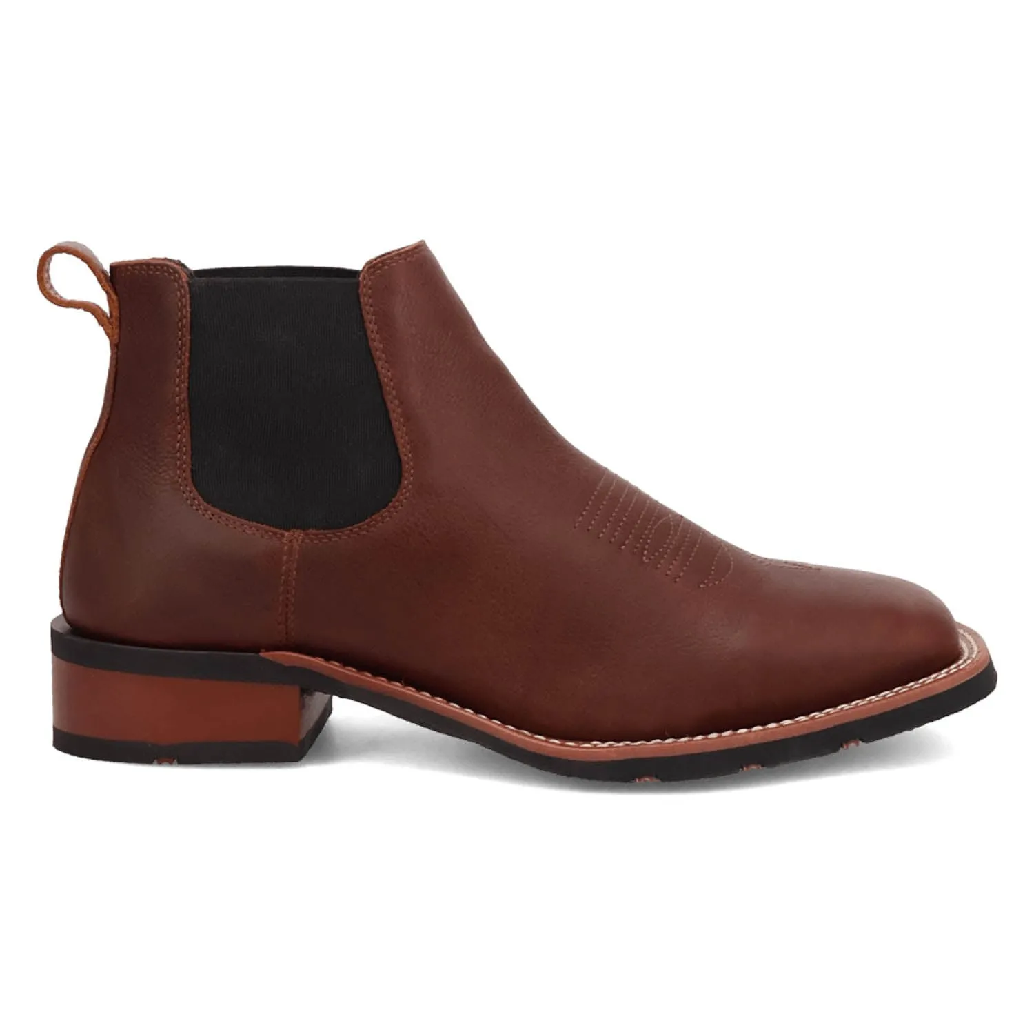 Laredo Mens Devin Dark Brown Leather Chelsea Boots sold by Laredo product image thumbnail 3
