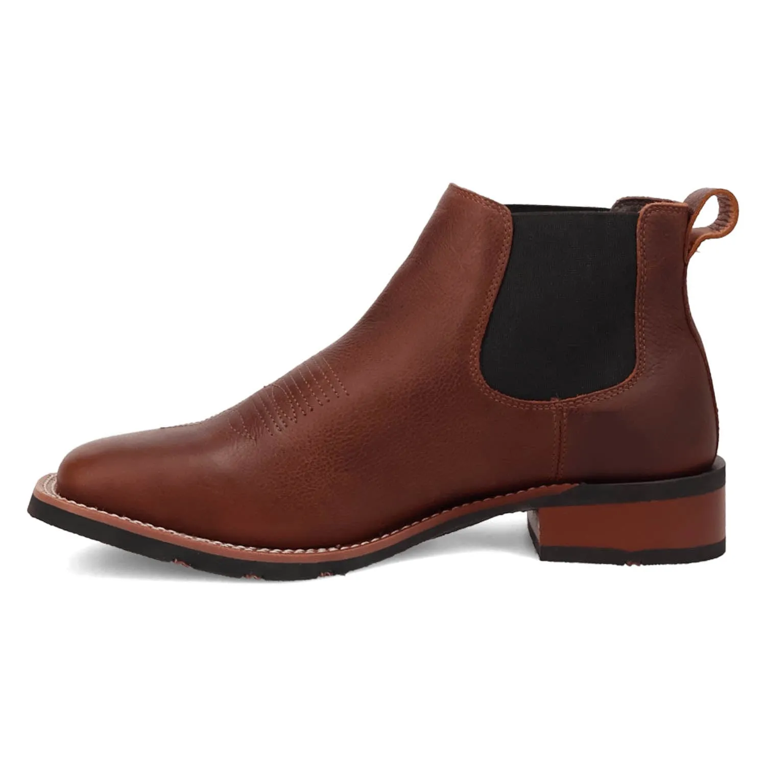 Laredo Mens Devin Dark Brown Leather Chelsea Boots sold by Laredo product image thumbnail 4