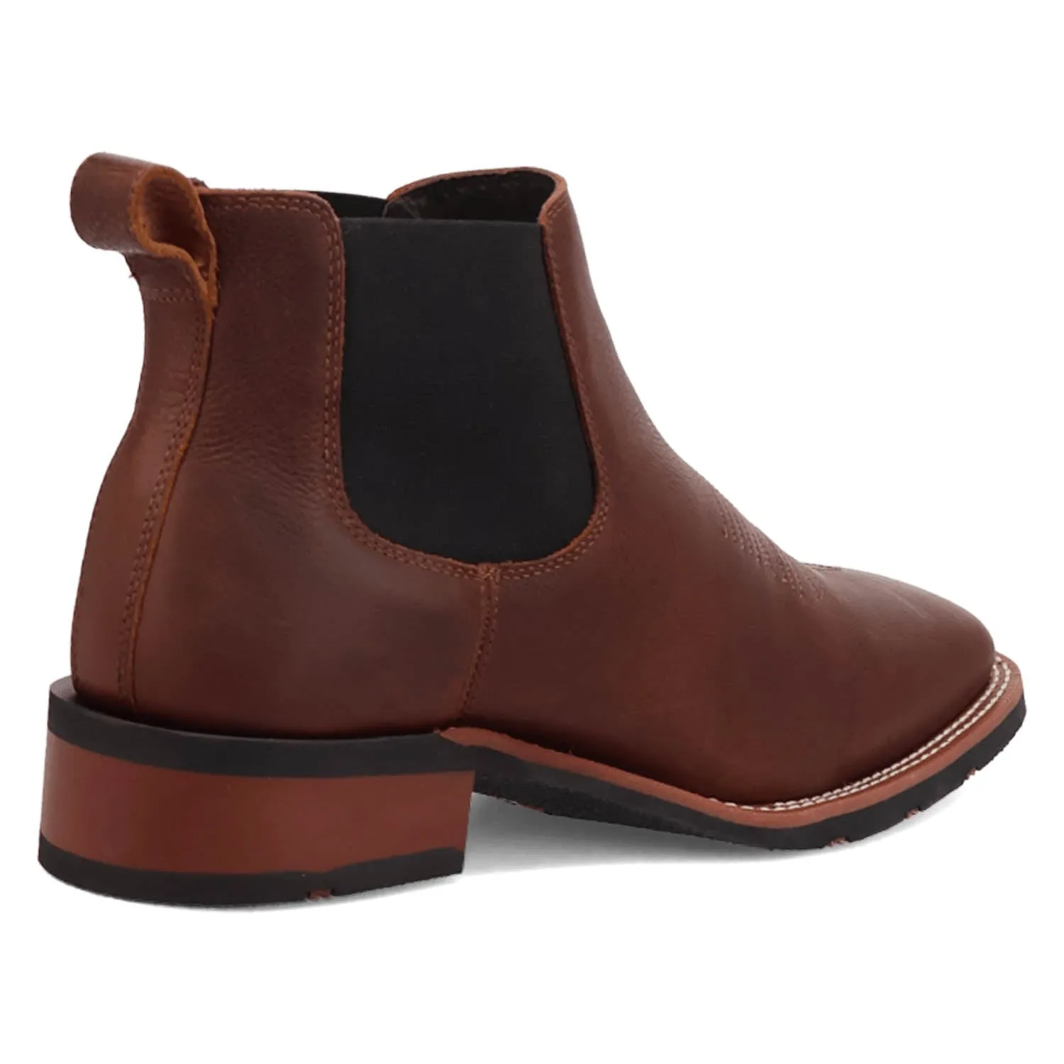 Laredo Mens Devin Dark Brown Leather Chelsea Boots sold by Laredo product image thumbnail 2