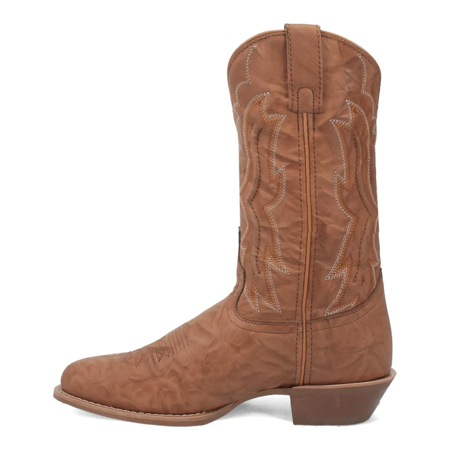 Laredo Mens Cutglass Sand Leather 12in Cowboy Boots sold by Laredo product image thumbnail 4