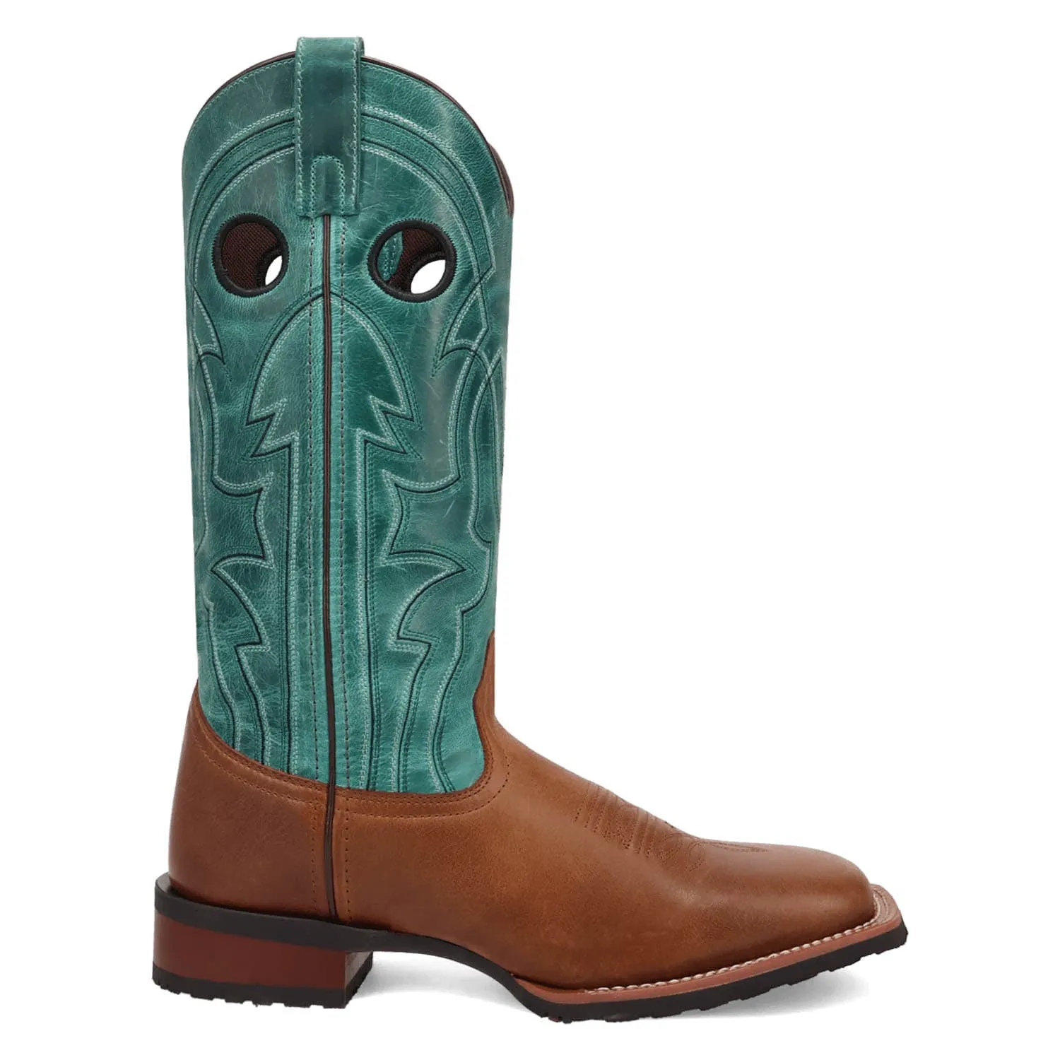 Laredo Mens Clarkston Turquoise Leather Cowboy Boots sold by Laredo product image thumbnail 3