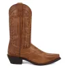Laredo Mens Silverdale Tan Leather Cowboy Boots sold by Laredo