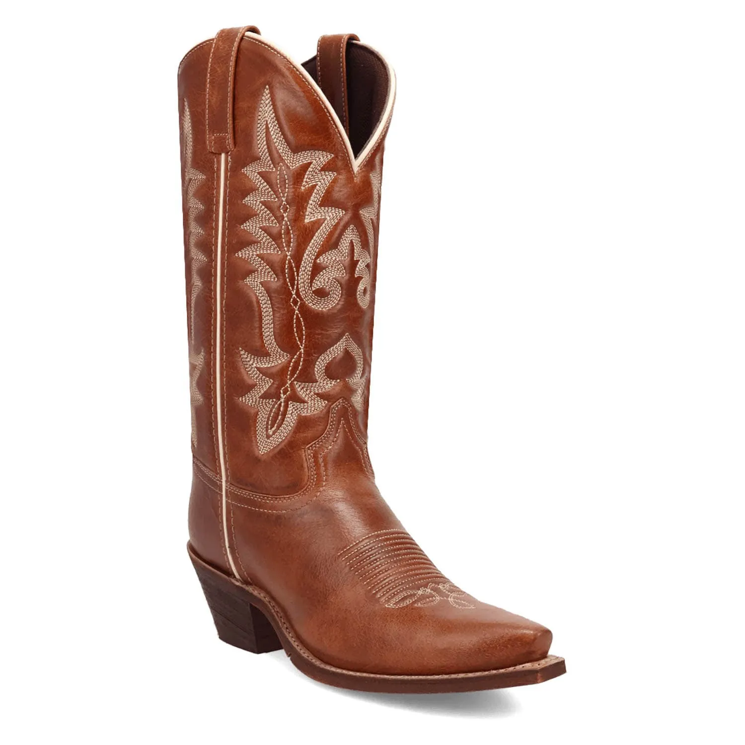 Laredo Womens Carly Honey Leather Cowboy Boots sold by Laredo