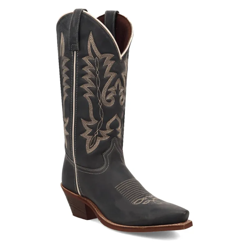 Laredo Womens Carly Navy Leather Cowboy Boots sold by Laredo