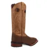 Laredo Mens Cullen Dark Brown/Tan Leather Cowboy Boots sold by Laredo